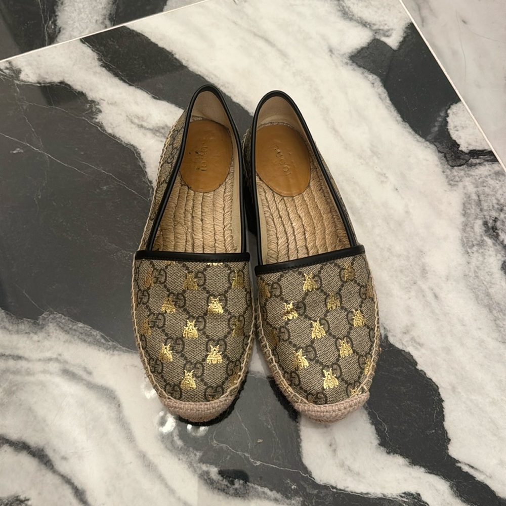 Gucci bee espadrilles
